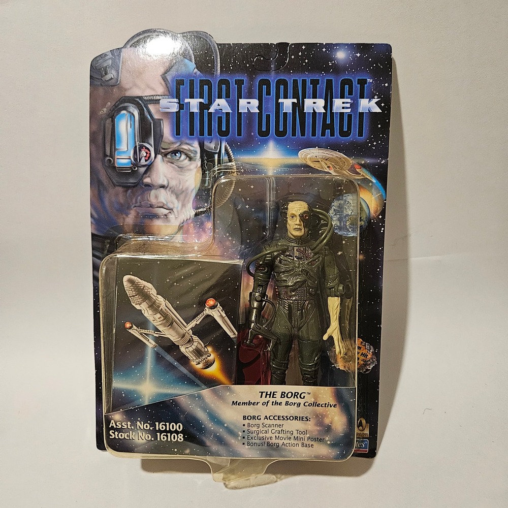 Star Trek First Contact The Borg Action Figure Playmates 16108 New 1996 Movie